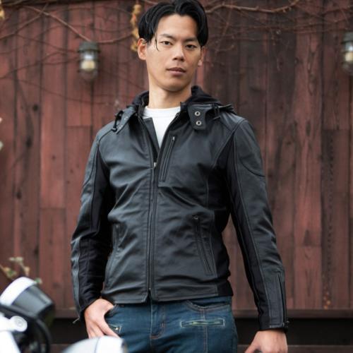 Harley Davidson（ハーレー・ダビッドソン） 24SJ-3 フード付きレザー