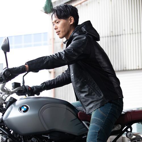 Harley-Davidson フード付きレザージャケット Harley Davidson（ハーレー・ダビッドソン） 24SJ-3 フード付きレザー