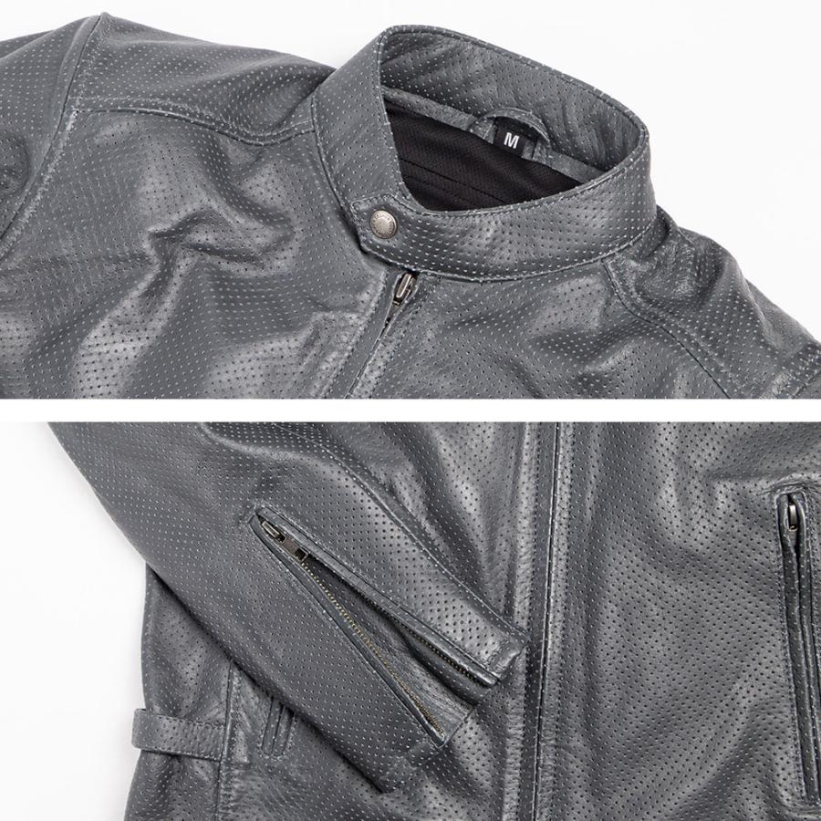★Harley-Davidson メッシュレザー半袖ジャケット Lサイズ★ Harley Davidson（ハーレー・ダビッドソン） 26SJ-8 メッシュレザー