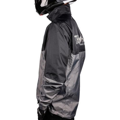 【28540377】 MISSION WATERPROOF レインジャケット BLACK/GRAY｜amberpiece｜03