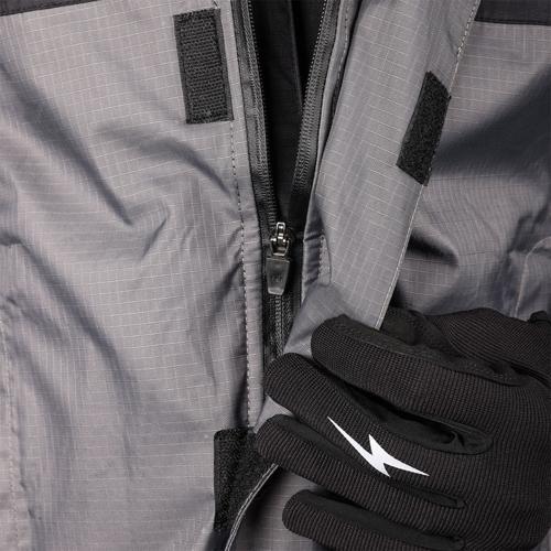 【28540377】 MISSION WATERPROOF レインジャケット BLACK/GRAY｜amberpiece｜05