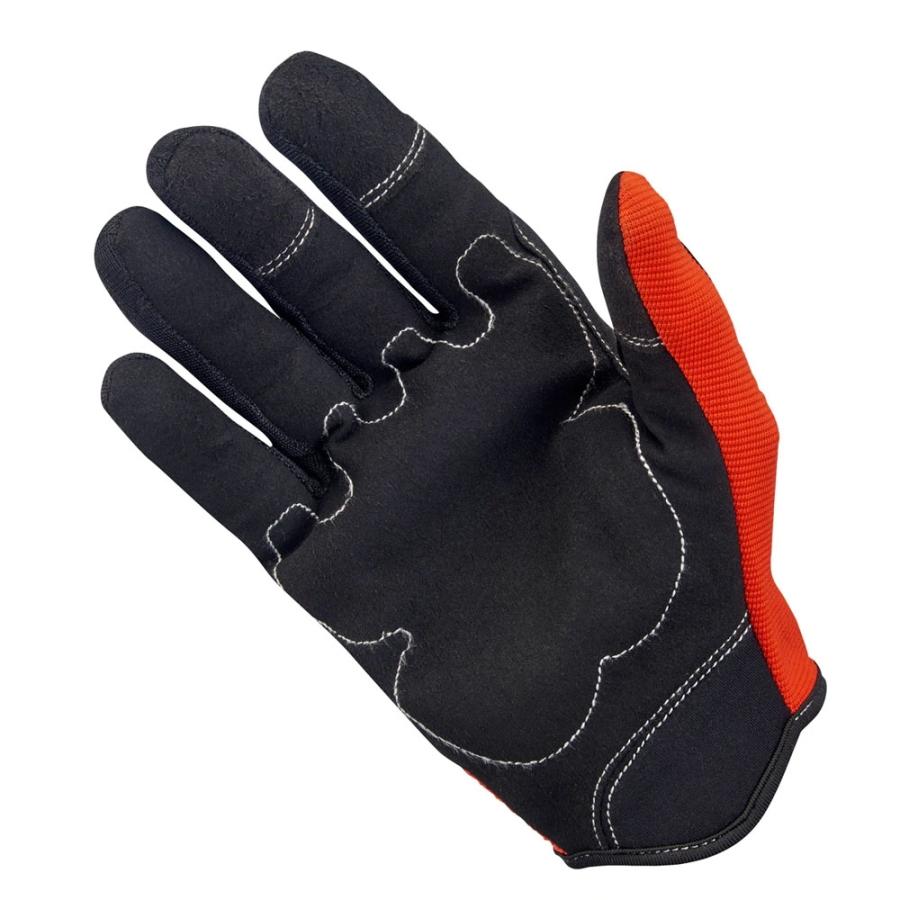 新品ハーレーダビッドソン バイク用グローブ オレンジ/ブラック Harley Davidson MOTO GLOVES：XS/S/M/L/XL/XXL/オレンジ
