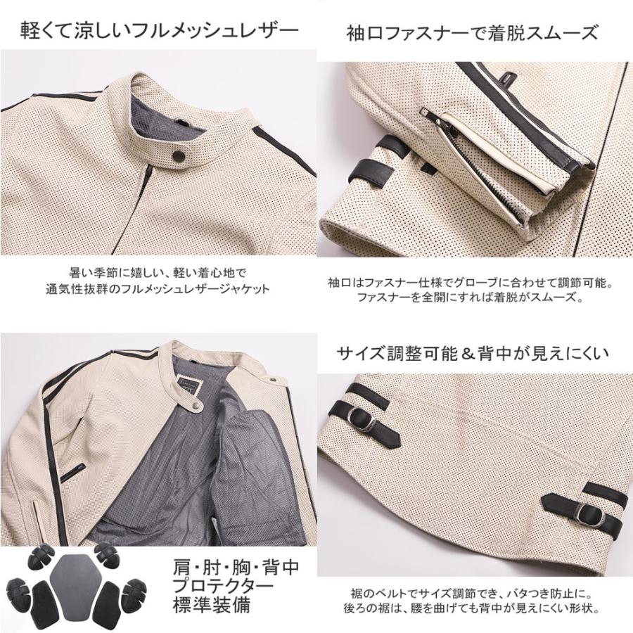 Harley Davidson WOMAN'S レザーメッシュジャケット:S M L Harley Davidson WOMAN'S レザーメッシュジャケット:S M L