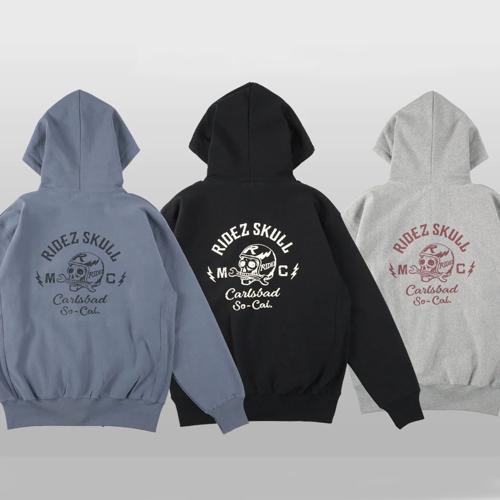 Harley Davidson（ハーレー・ダビッドソン） SKULL MC ZIP PARKA 12oz 