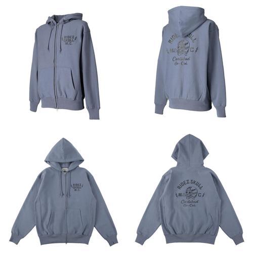 Harley Davidson】バイカー スカル ジップパーカー Harley