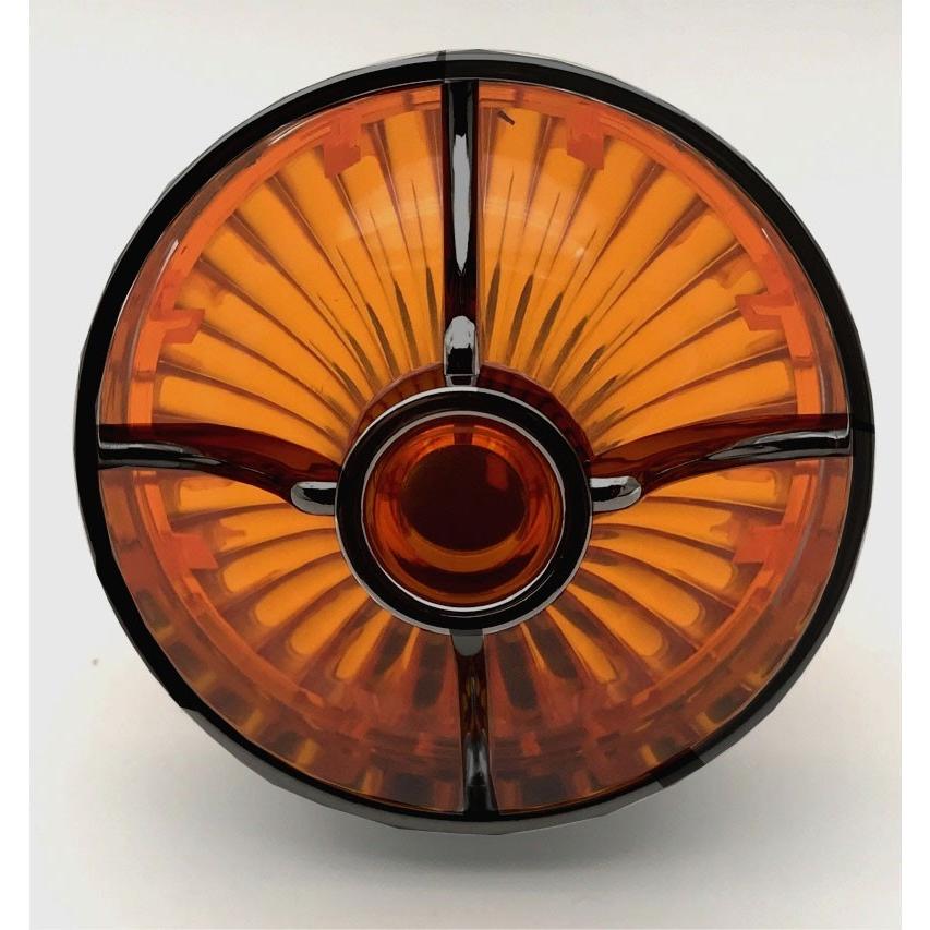 Harley Davidson - TURBINE ウィンカーベゼル＆水晶体:黒いこと/琥珀色 2000年今後ブレットウインカー ウインカー-車、バイク、自転車-ライト、レンズ
