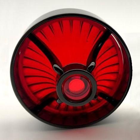 Harley Davidson - TURBINE ウィンカーベゼル＆水晶体:黒いこと/赤いこと 2000年今後ブレットウインカー 車、バイク、自転車-ウインカー-ライト、レンズ