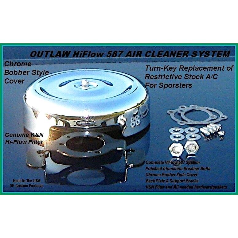 Harley Davidson クローム ボバースタイル コンプリート HIFLOW587