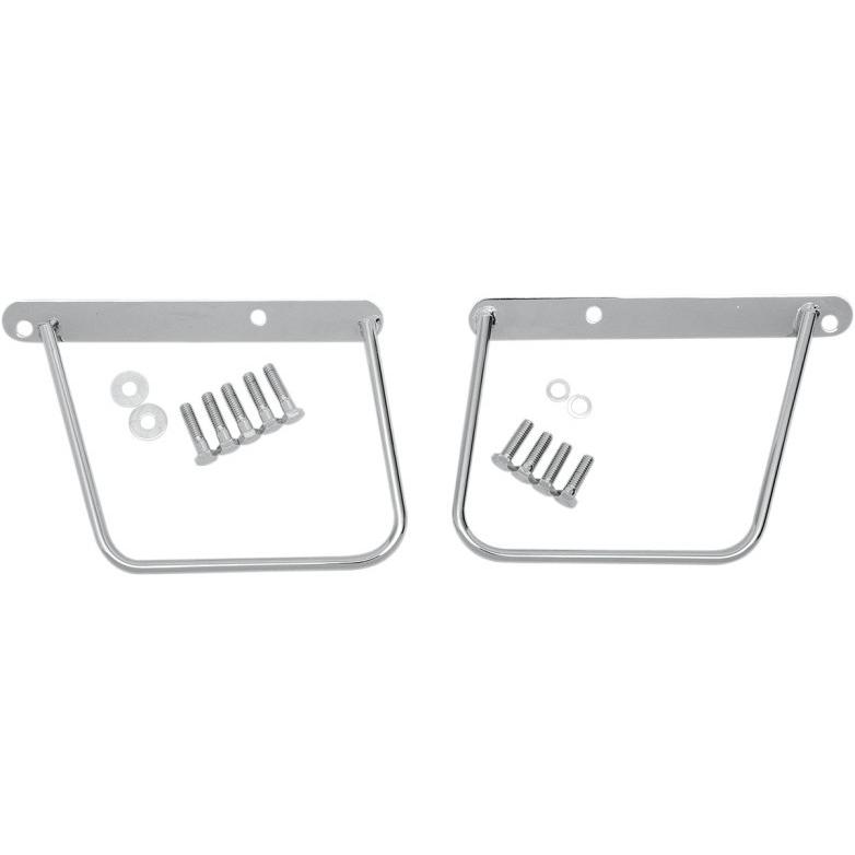 サドルバッグ サポートブラケット 1984〜99年ソフテイル plate mount