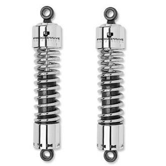 プログレッシブ サスペンション 412シリーズ クローム　スポーツスター　FXR Harley Davidson プログレッシブ サスペンション 412シリーズ クローム