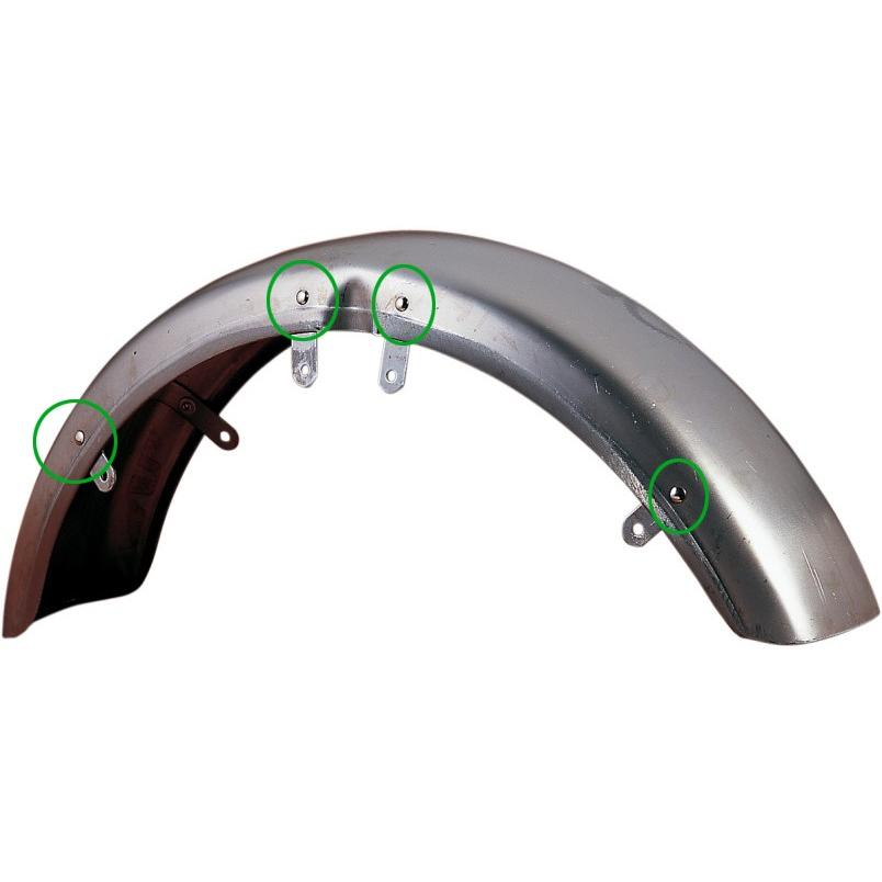 Harley Davidson フロントフェンダーリベット 1973〜94年XL、FX