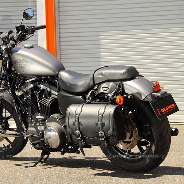 Dsb 1 Degner シンセテックレザーサドルバッグ 9l ブラック ブラウン ハーレー Dsb 1 ハーレーパーツ店アンバーピース 通販 Yahoo ショッピング