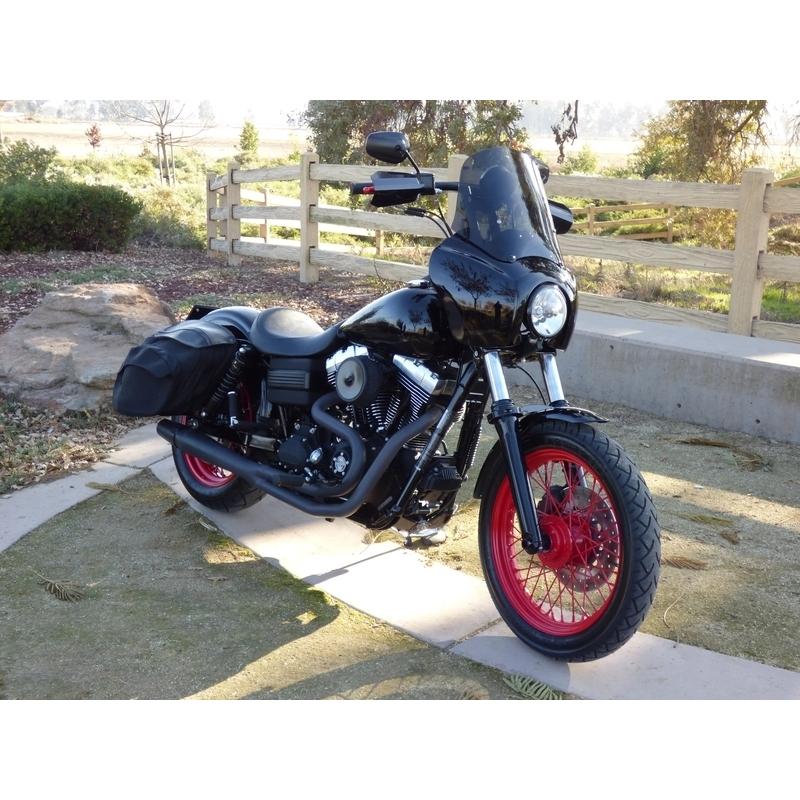Harley Davidson FXDXT フェアリングキット:12インチスモーク Harley Davidson FXDXT フェアリングキット:12インチスモーク
