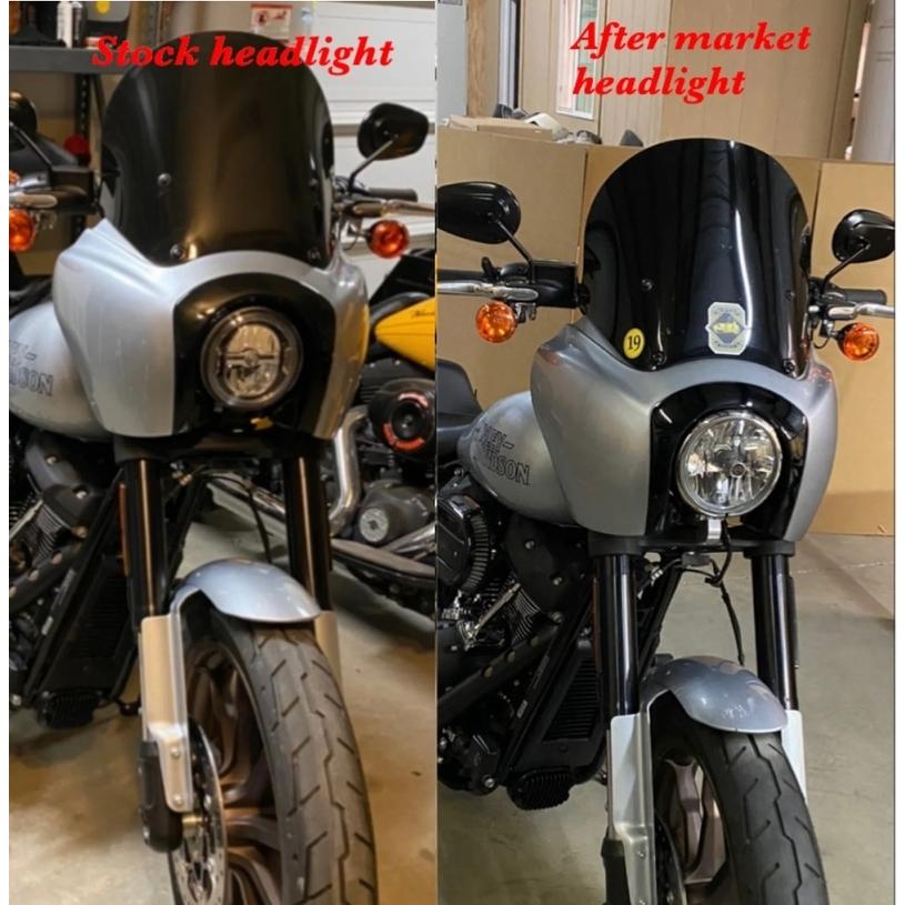 Harley Davidson FXDXT フェアリングキット:15インチブラック Harley Davidson FXDXT フェアリングキット:15インチブラック
