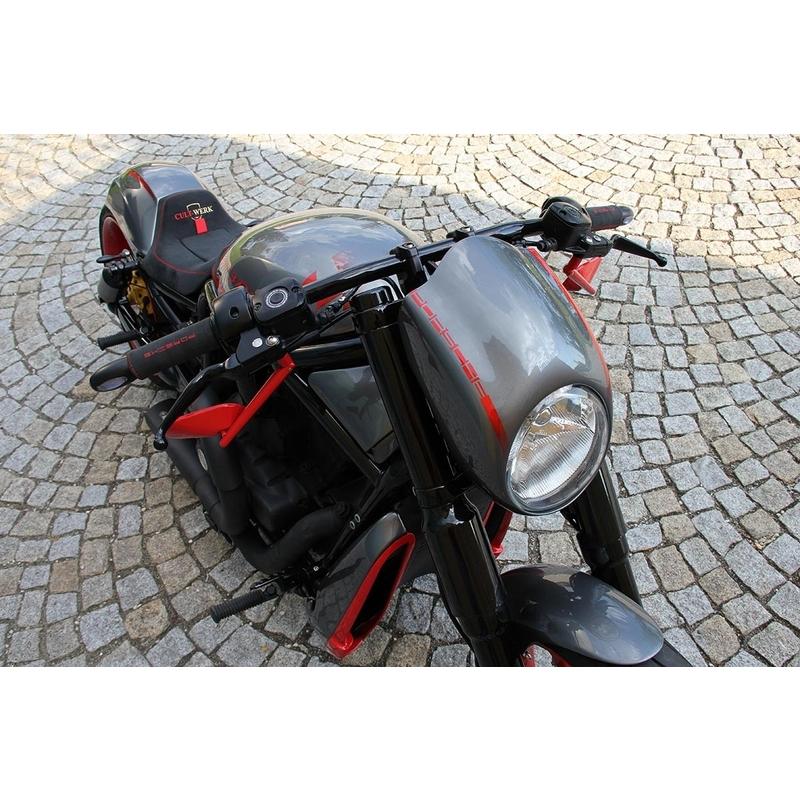 Harley Davidson ヘッドライトフェアリング NIGHT ROD STYLE：2002〜11