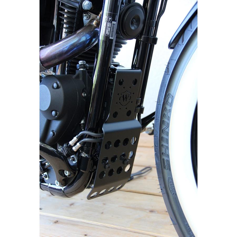 BELLY PAN OLD SCHOOL チンスポイラー 2004〜22年スポーツスターの画像