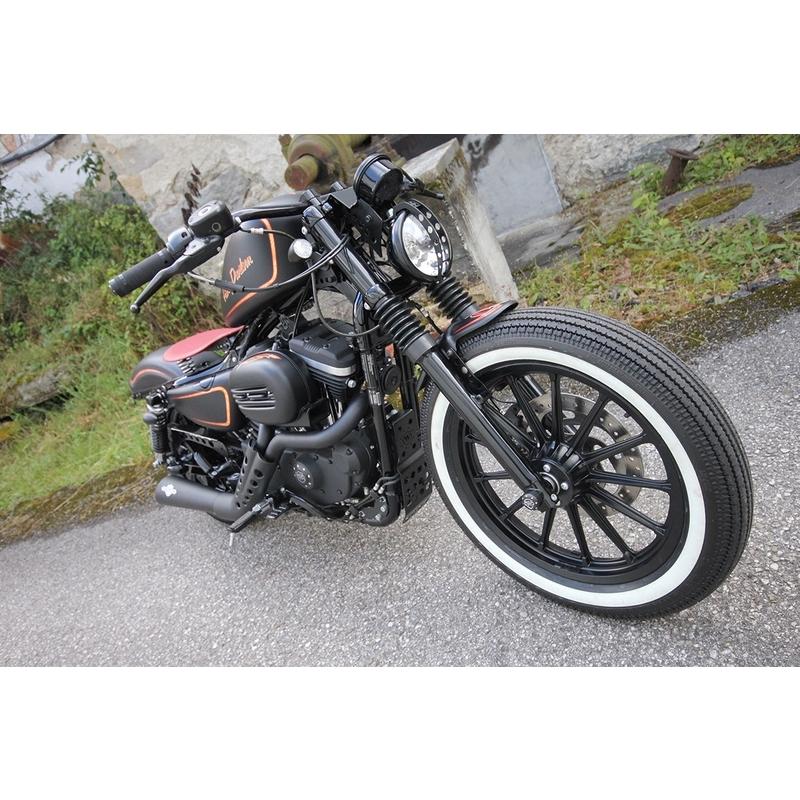 バイク　風防　ハーレーダビッドソン　FXDL用 49ミリ　フォーク用 Harley Davidson（ハーレー・ダビッドソン） BELLOWS フォークブーツ