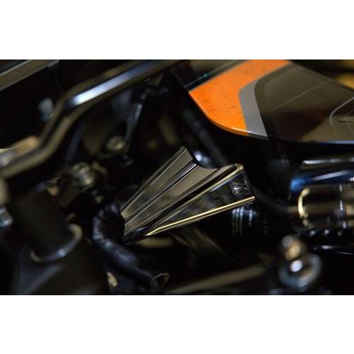 ホーンリロケーションキット VVT style:クローム/2026年以降ツーリング、2023〜25年FLHX/U/SE、FLTRX/SE/STSEの画像