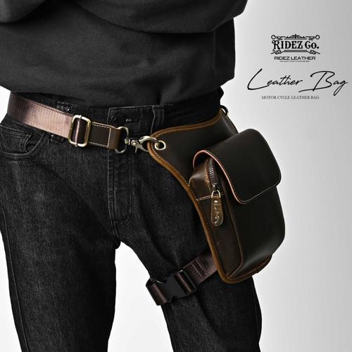 Harley Davidson（ハーレー・ダビッドソン） RBP04 レザーレッグバッグ