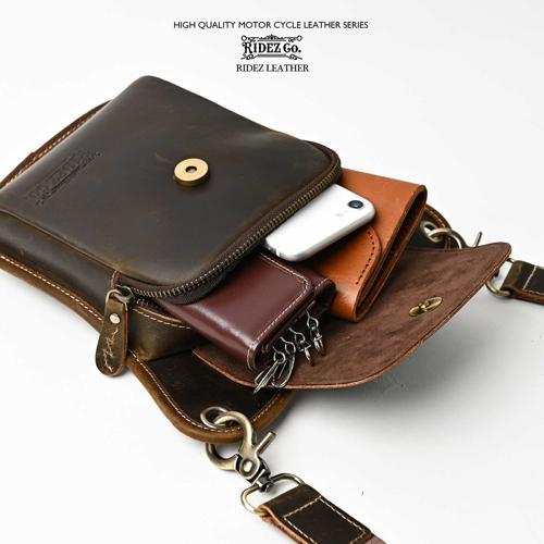 Harley Davidson（ハーレー・ダビッドソン） RBP04 レザーレッグバッグ