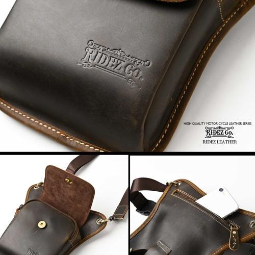 Harley Davidson（ハーレー・ダビッドソン） RBP04 レザーレッグバッグ