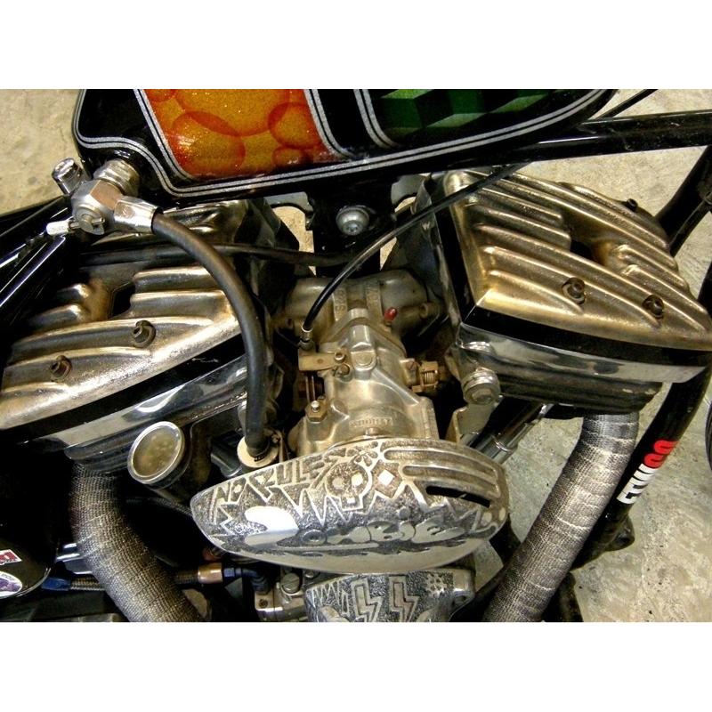 ハーレーエボ　ロッカーカバー Harley Davidson（ハーレー・ダビッドソン） RIBSTERS ロッカーカバー