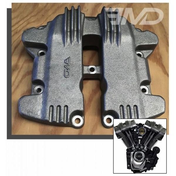 Harley Davidson（ハーレー・ダビッドソン） M8 RIBBED ロッカーカバー