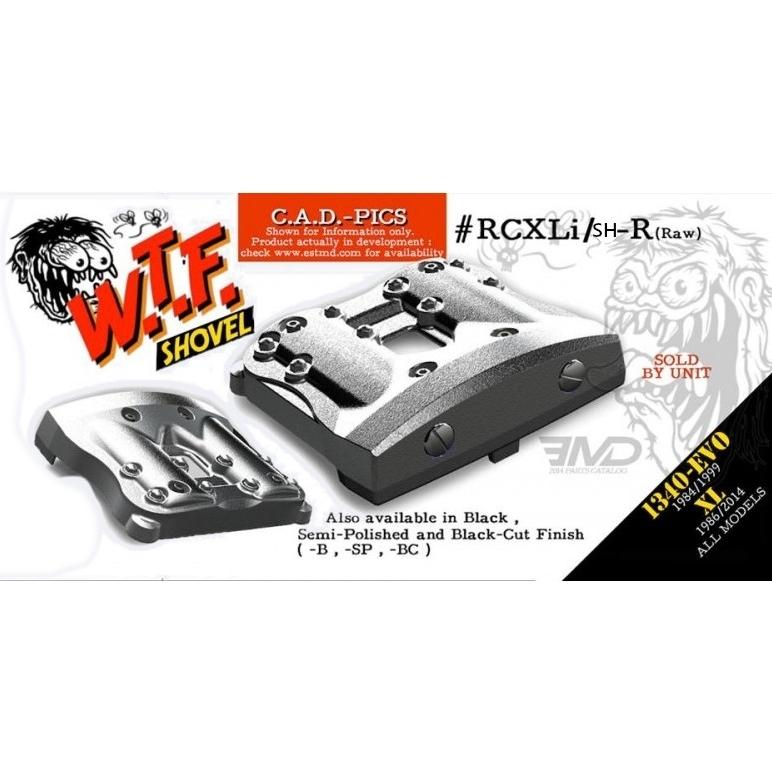 Harley Davidson W.T.F Series SHOVEL ロッカーカバー:2004〜22 Harley Davidson W.T.F Series SHOVEL ロッカーカバー:2004〜22