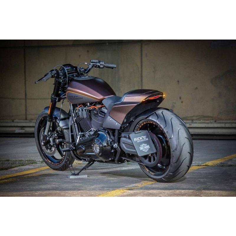 Harley Davidson FXDRS スチール リアフェンダー：2019〜20年