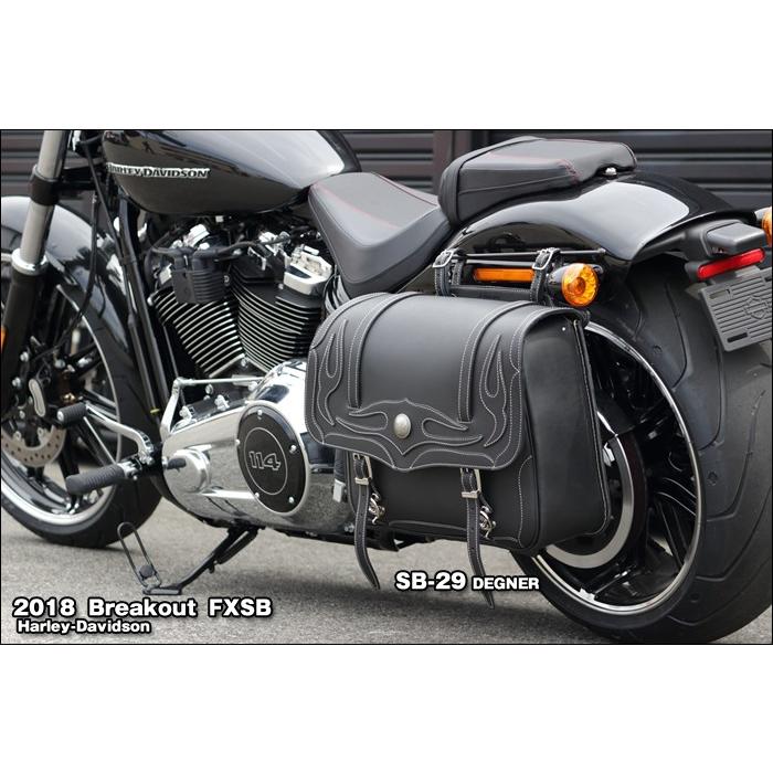 Harley Davidson（ハーレー・ダビッドソン） DEGNER レザーサドル 