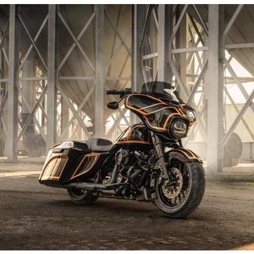 エクステンドストレッチガスタンク＆カバー バガーキット Flow2 2014〜25年ツーリング | Harley Davidson | 02