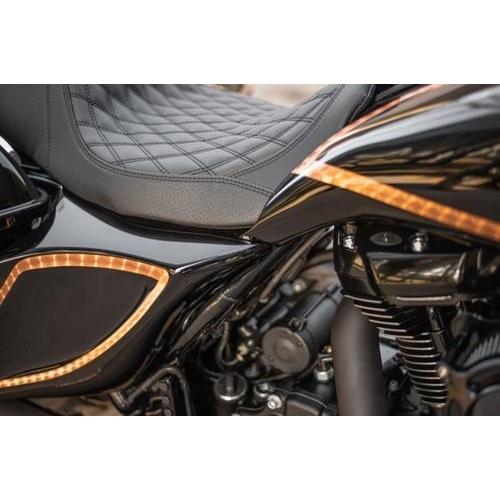 エクステンドストレッチガスタンク＆カバー バガーキット Flow2 2014〜25年ツーリング | Harley Davidson | 05