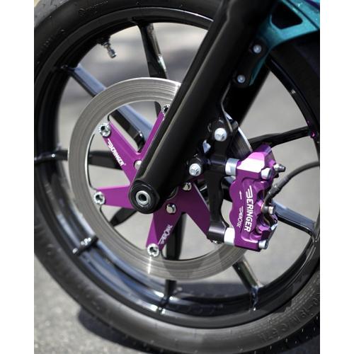 Harley Davidson フロントラジアルキャリパーマウント:左右セット 