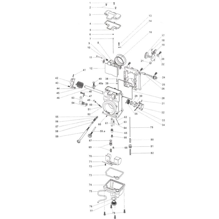 Harley Davidson（ハーレー・ダビッドソン） MIKUNI HSR リビルドパーツ 【71】 Pin、Float :  ハーレーパーツ店アンバーピース - 通販 - Yahoo!ショッピング