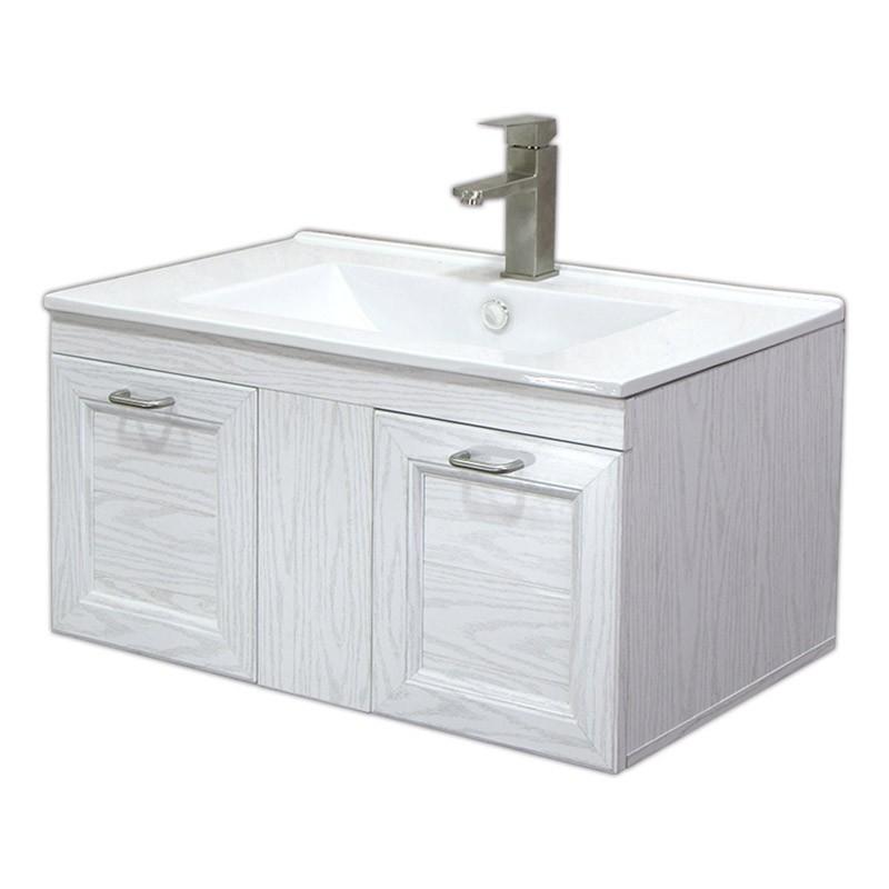 750幅白木目壁掛け片引出収納化粧台洗面台洗面器水栓排水収納 Ambest Vp9711 激安 Vp9711 アムベスト ヤフー店 通販 Yahoo ショッピング