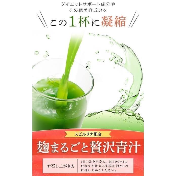 麹まるごと贅沢青汁 60包 麹まるごと贅沢青汁 60包（2か月分）