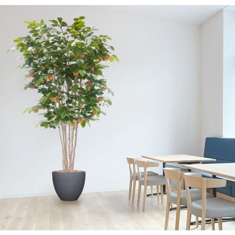 梨 の木 330cm (ナシ なし 造花 人工 観葉植物 大型 鉢植え 室内