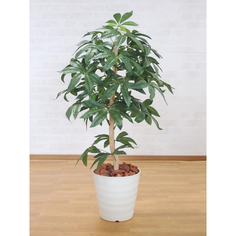パキラ 100cm(鉢植え 観葉植物 造花 インテリア グリーン フェイク 室内 おしゃれ 装飾 植栽) AM04073造花観葉植物専門