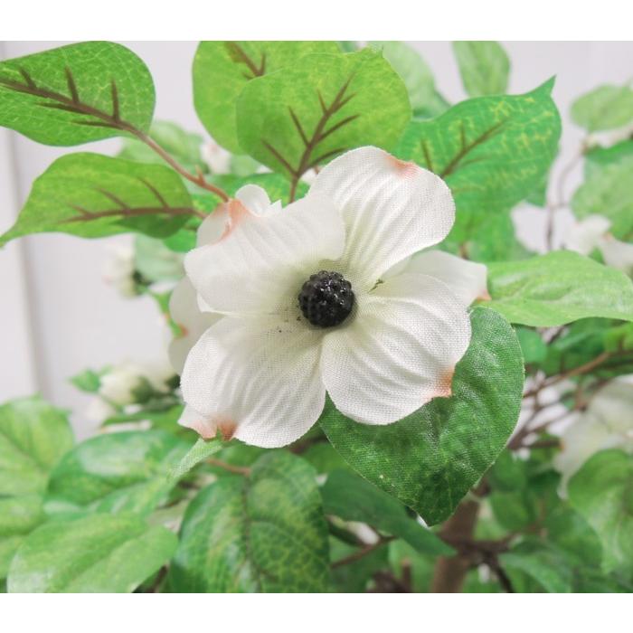 ハナミズキ１３０センチ ハナミズキの木 130cm(花水木 はなみずき 造花 インテリア 室内 観葉
