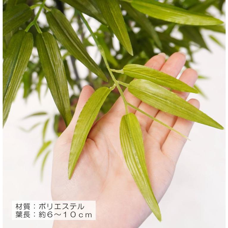 黒竹 パーテーション 180cm (クロタケ 人工竹 笹 造花 竹林 インテリア