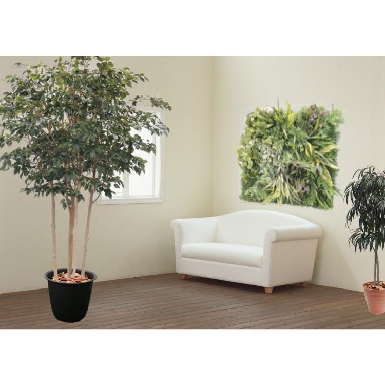 大型サイズ クラシックフィカス 高さ250cm 5本株立 人工観葉植物 造花 樹木 インテリア 室内 おしゃれ Am121 250 造花観葉植物専門店ビワールデコ 通販 Yahoo ショッピング