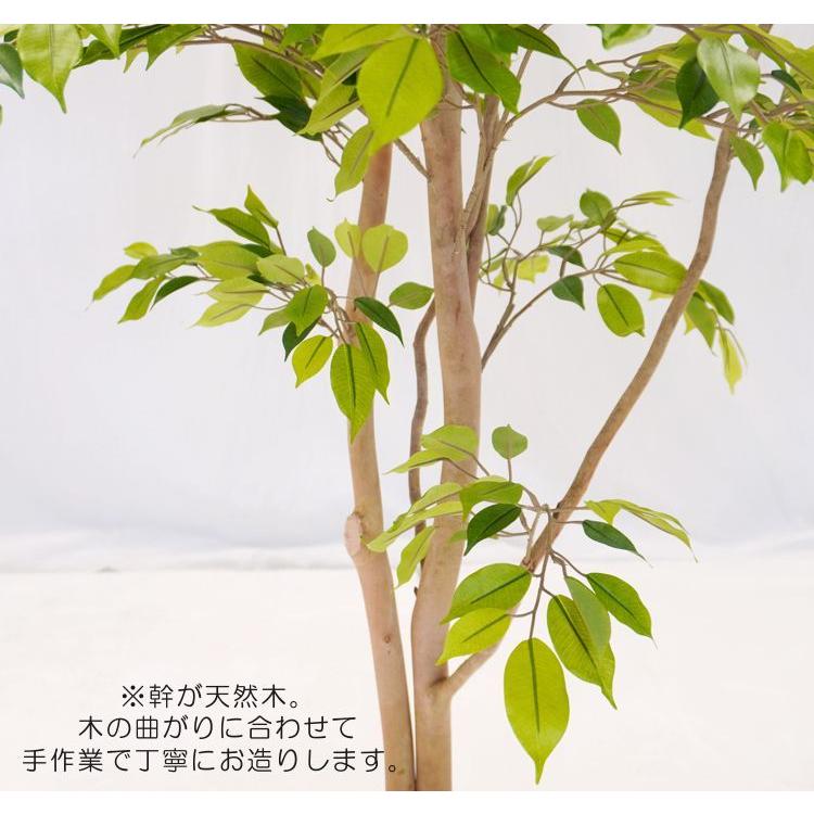 フィカスの木 130cm 自然調 (フェイクグリーン リアル 店舗 ミニ 人工観葉 インテリア オフィス 観葉植物 安い お店 飾り方 おしゃれ ベストグリーン 1.3m)_5