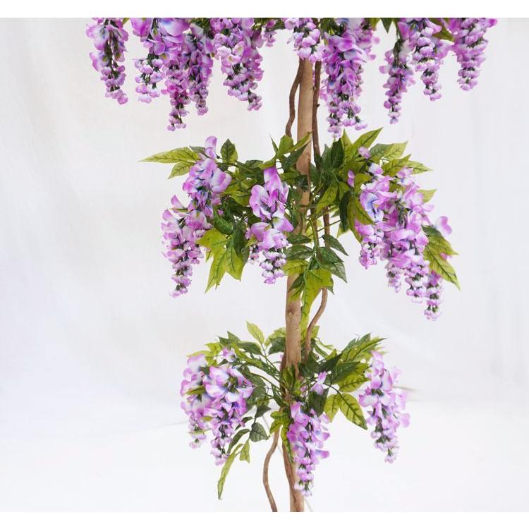 光触媒　人工観葉植物　ウォールグリーン　フェイクグリーン　藤の花ツリー110 光触媒 人工観葉植物 ウォールグリーン フェイクグリーン 藤の花