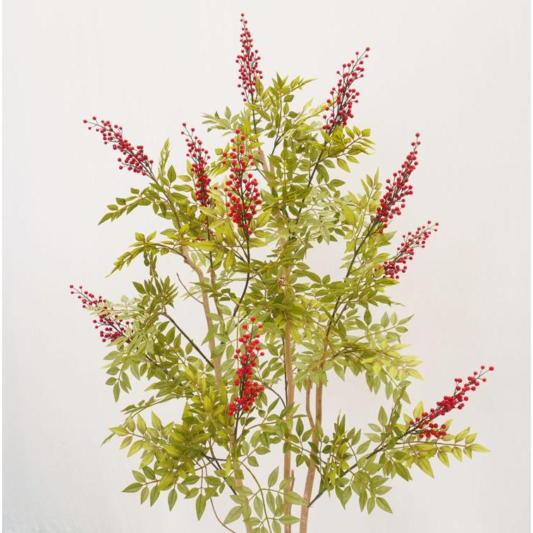 南天 の木 180cm (ナンテン 人工観葉植物 樹木 インテリア 造花 南天 の木 180cm (ナンテン 人工観葉植物 樹木 インテリア 造花