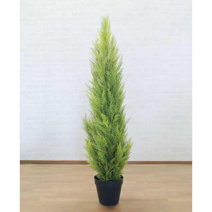ゴールドクレストツリー ライトグリーン フェイクグリーン インテリア お洒落 ナチュラル 造花 観葉植物 高さ1cm Am54 造花観葉植物専門店ビワールデコ 通販 Yahoo ショッピング