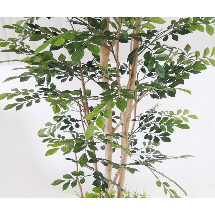 シマトネリコの木 装飾付き( フェイク 造花 インテリア 人工観葉植物