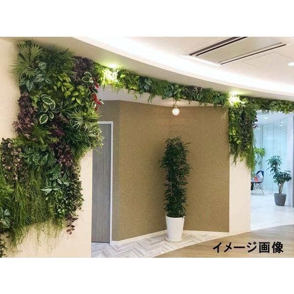 ウォータープルーフアイビーガーランド 4本セット (ツタ フェイクグリーン インテリア 造花 リーフ DIY 壁面装飾 屋外使用可能 蔓 シンプル カジュアル)の画像