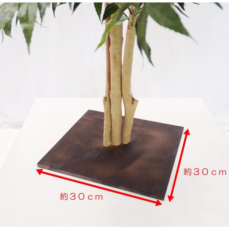 シラカシ 100cm (造花 人工観葉植物 白樫 和風 インテリア 日本 庭園 坪庭 コナラ アラカシ イチイガシ)_7