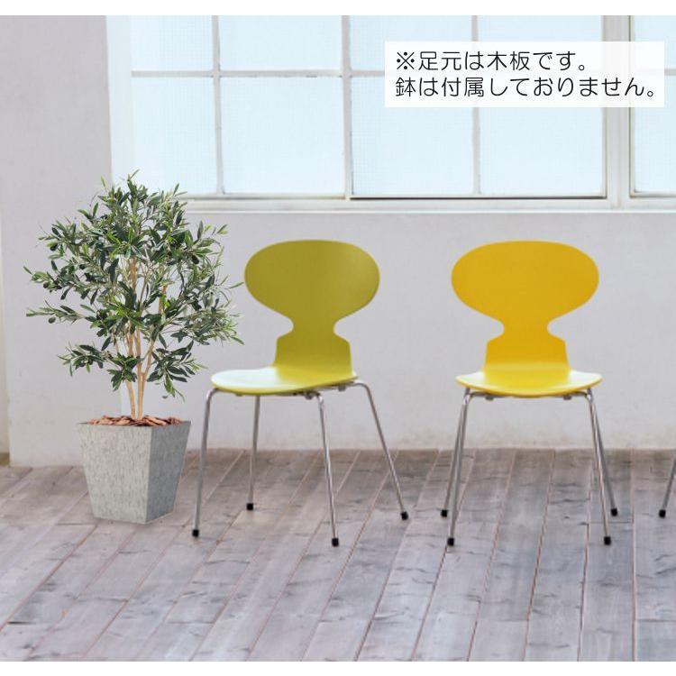 オリーブ 株立ち 130cm (フェイクグリーン リアル 店舗 ミニ 人工観葉