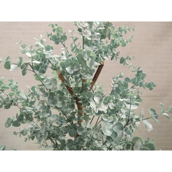 ミニ ユーカリツリー 70cm (造花 観葉植物 インテリア 造木 人工 オブジェ ディスプレイ 置物 おしゃれ 室内 フェイク アイテム)の画像
